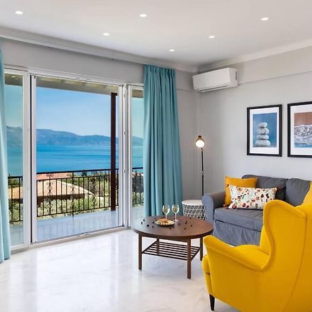 2Br House In Nikiana With Stunning Sea View Lejlighed Eksteriør billede