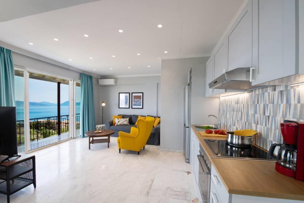 2Br House In Nikiana With Stunning Sea View Lejlighed Eksteriør billede