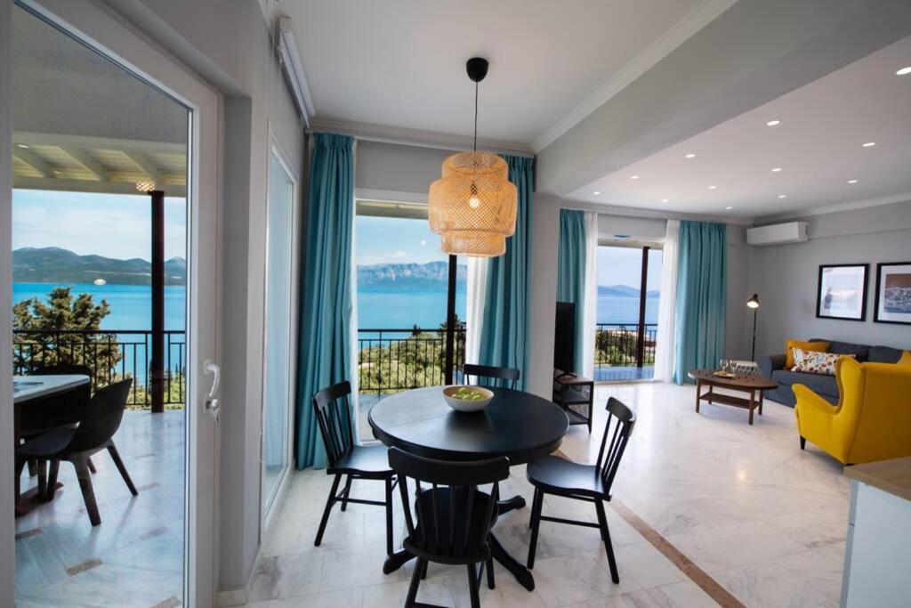 2Br House In Nikiana With Stunning Sea View Lejlighed Eksteriør billede